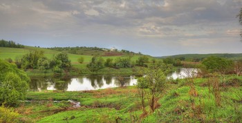 After a spring rain / ***