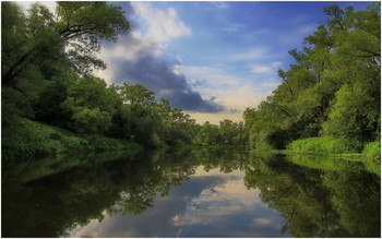 river landscape / ***