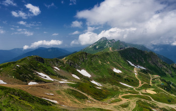 In the mountains of the Caucasus / ***
