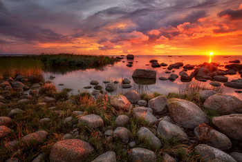 Sunset / Baltic sea