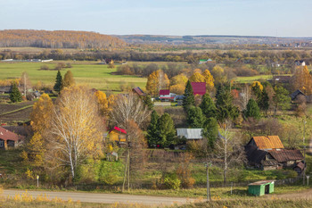 Autumn in the village / ***