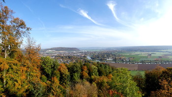 Herbst im Weserbergland / der Herbst ist bunt, heute war ein schöner Tag im Oktober.