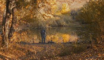 At the pond / ***
