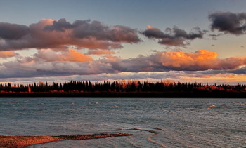 Autumn Sunset. / ***