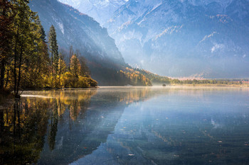 Almsee / Almsee in herbstlichen Farben