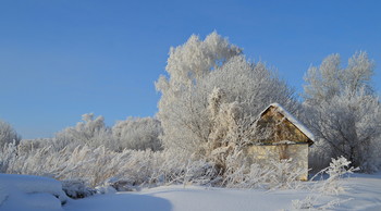 Landscape with house / ***