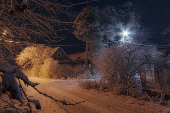 Winter in the village / ***