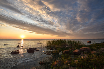 sunset on the Gulf of Finland / ***