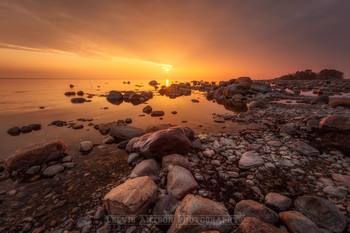 Sunset at the Baltic sea / Baltic sea