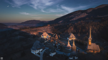 Bârsana Monastery / Maramureș, Romania