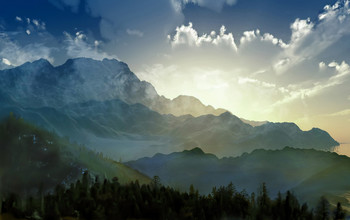 In the mountains ... / ***