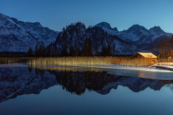 Spiegelung / Spiegelung am Almsee