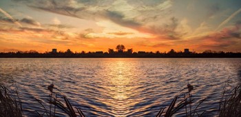 Sunset on the lake / ***