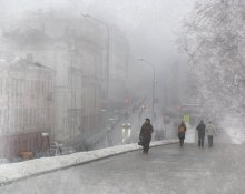 Winter Minsk / ---------------
