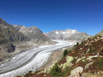 As long as you're still here / Aletschgletscher