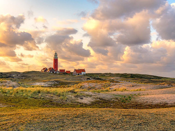 Vuutoren / Leuchtturm auf der Westfriesischen Insel Texel