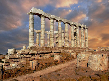 Temple of Poseidon, Sunio. / Attika.Greece.