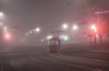 Heading into the mist ... / ***