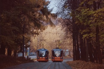 «Autumn Sonata of Moscow streetcar» / ***
