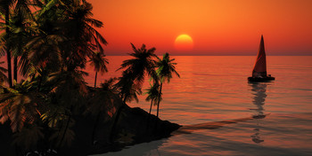 The sail lonely ... / ***