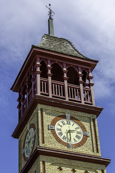 Clock Tower / This clock tower was a part of an old town hall in Ontario