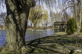 Shelter by the Pond / This very nice shelter was down by the pond