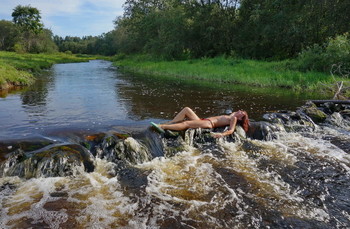 Maundy Thursday / Derszha-river, Zubtsov-district, Tver region, Russia