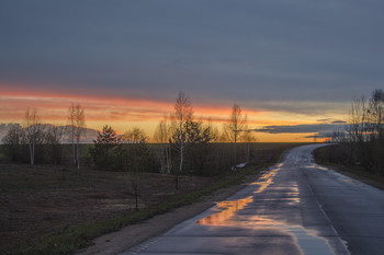 Sunset after rain / ***