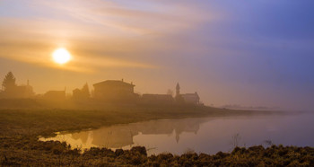 Morning fog. / ***