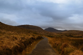 Nationalpark / Der Connemara Nationalpark in Irland.