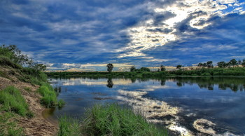 Summer evening. / ***
