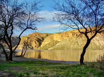 Apache gold / Canyon Lake, Apache Junction, Arizona, USA