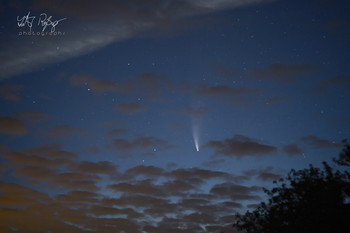 Rendezvous mit dem Kometen / Aufnahme des Kometen NEOWISE