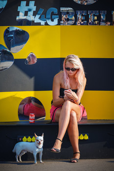 Lady with the dog ... / ***