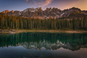 The Beginning / Lago do Carezza - Dolomites, Italy