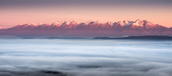 Mountains above the clouds / Mountains above the clouds :)