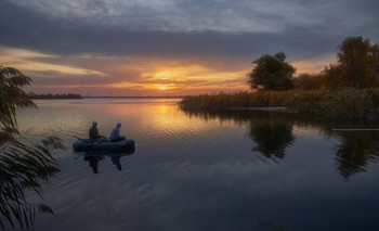 Evening fishing / ***