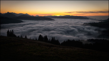 Abend / Nebel