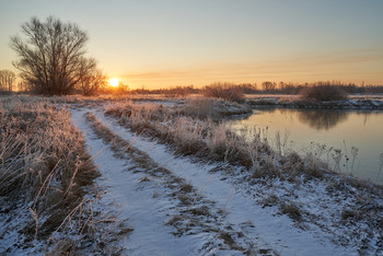 Frosty morning. / ***