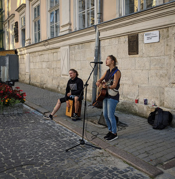 Street music / Street foto