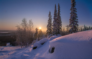 Morning in the mountains / ***