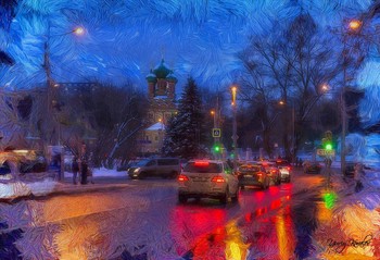 The city sleeps / ***