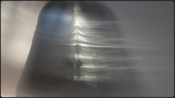 ghost in a bottle (5) / light refractions through plastic bottle