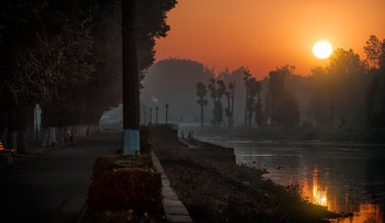 Morning on the waterfront / ***