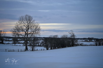 Eine Winterreise II / Landschaft im Schnee