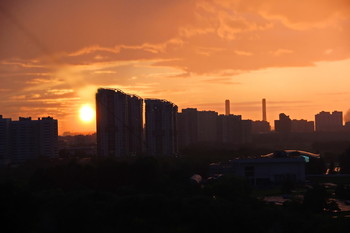 The colours of the sunset / ***