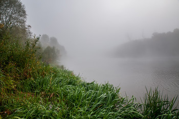 The fog over the water / ***
