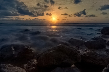 At sunset / ***