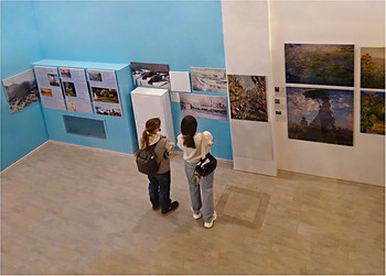 at the exhibition / ***