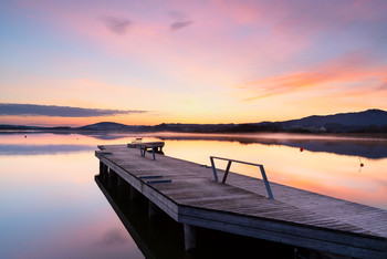  / früh morgens am Wallersee